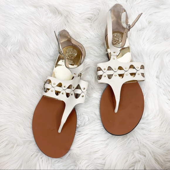 Vince Camuto Shoes - Vince Camuto Arlanian Flat Sandal Size 11